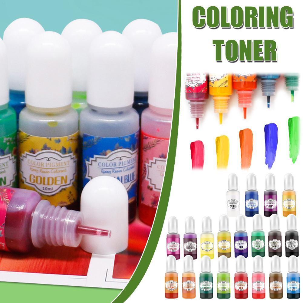 Resin Dye Alcohol - 20Colors/set Alcohol Ink Art Epoxy Resin