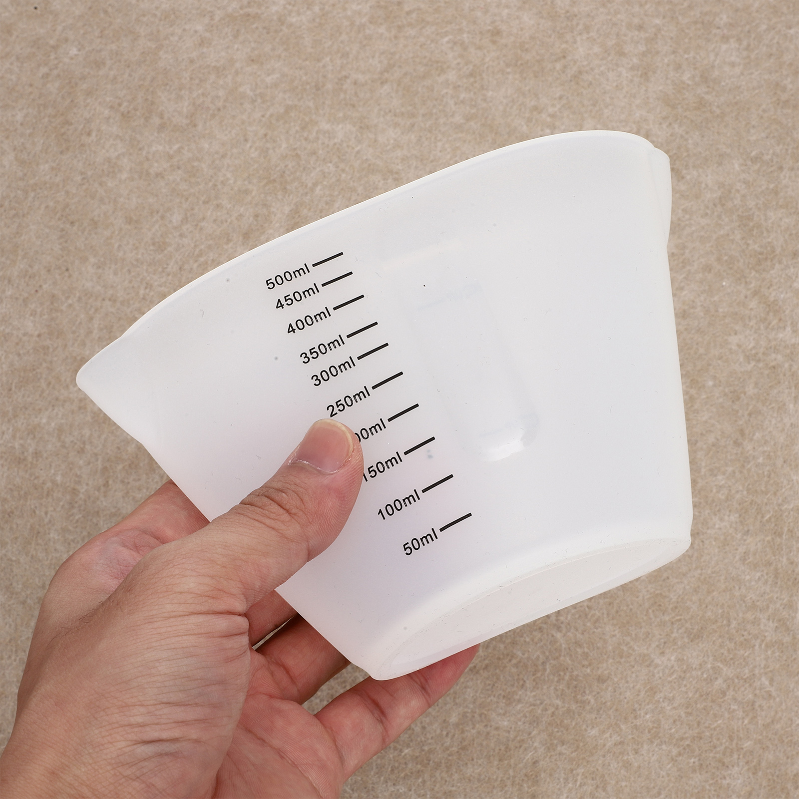 Mixing Cup Silicone - Graduated Measuring Cup Liquid Container Epoxy