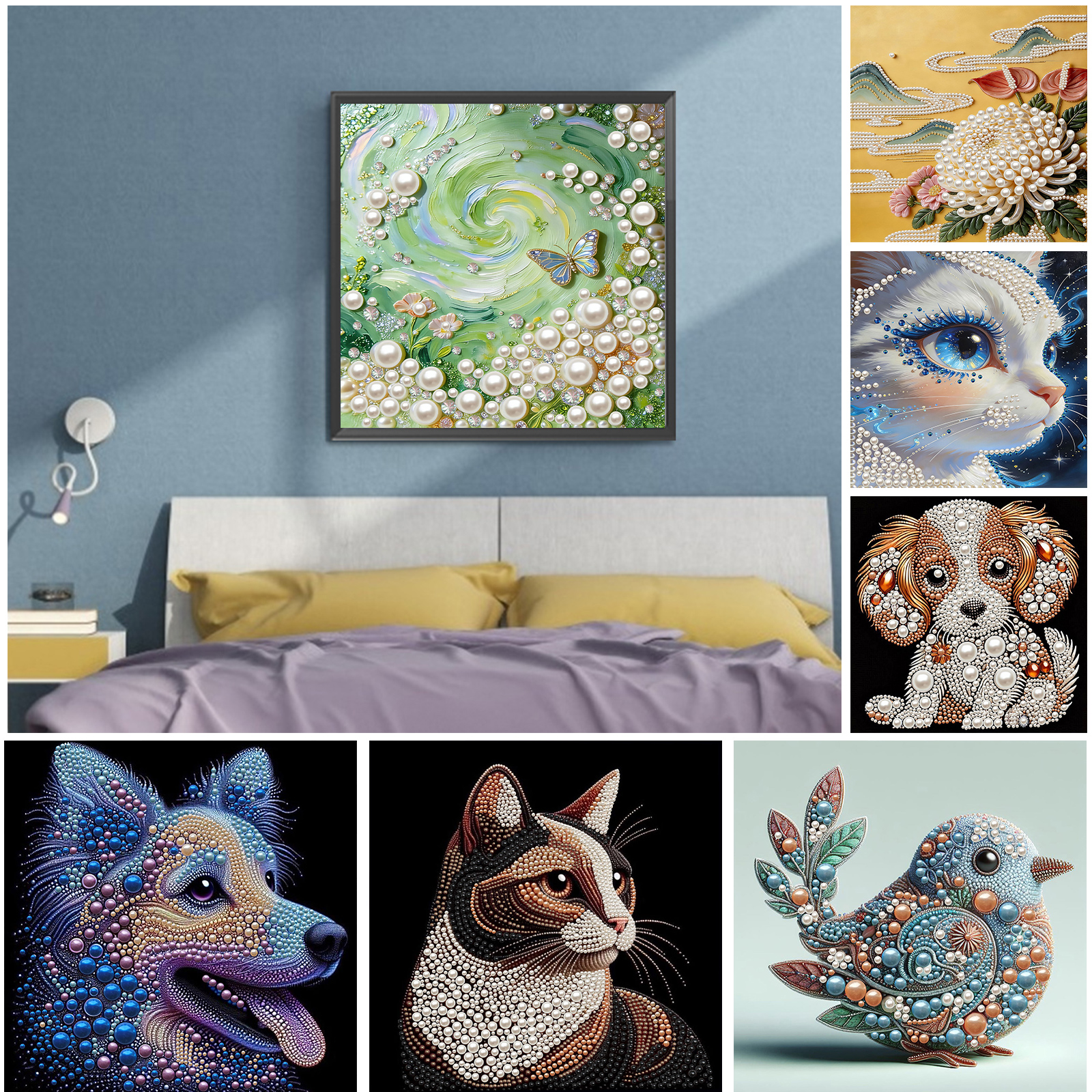 Resin Craft For Beginners - DIY Pearl Painting Art Kits with