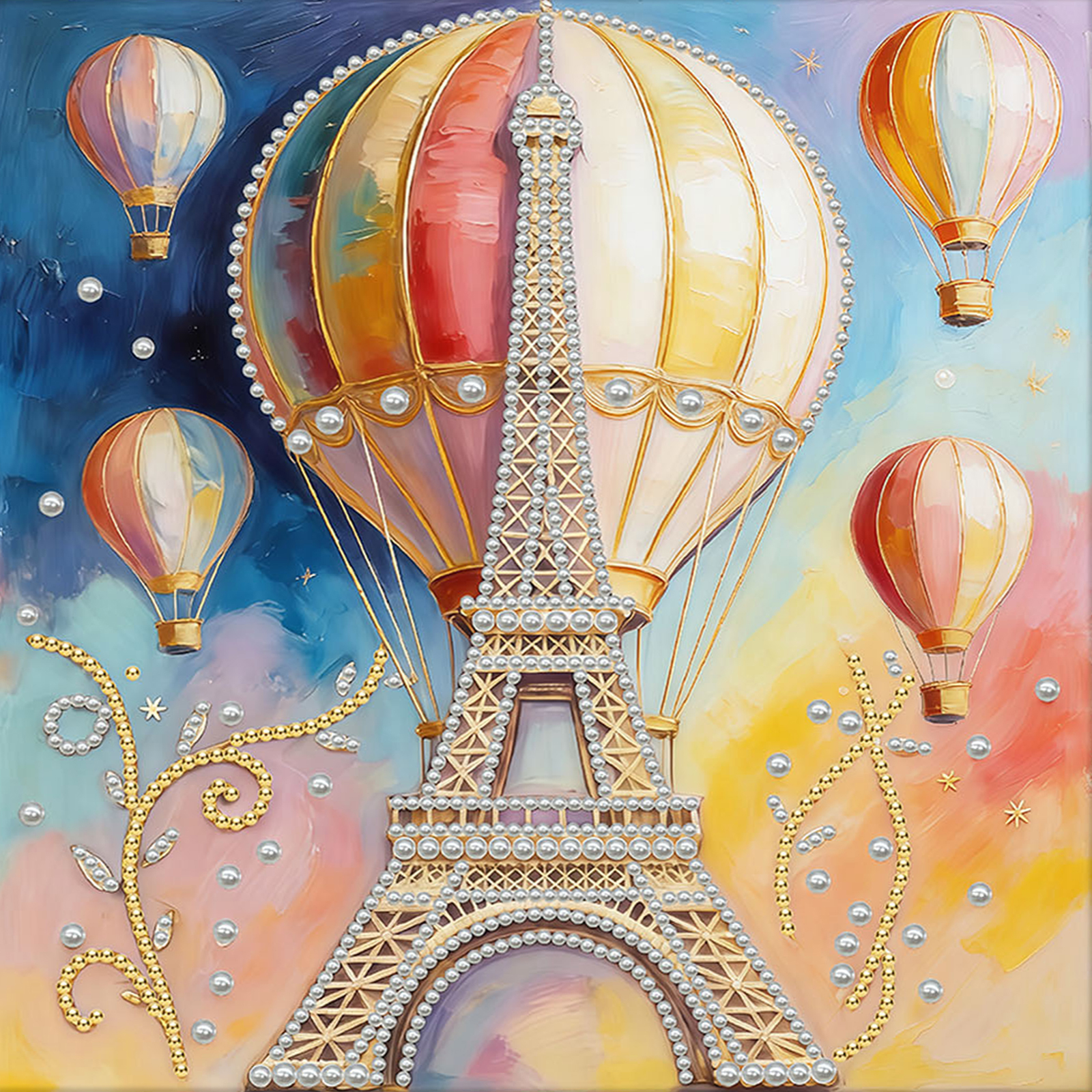 Resin Craft For Beginners - DIY Pearl Gem Paintings Picture Arts