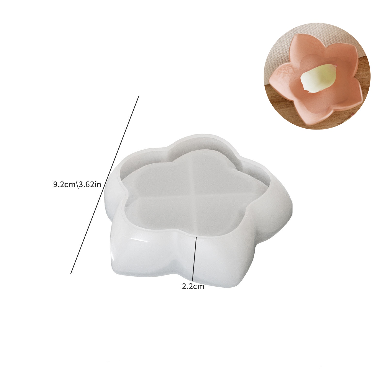 Petal Plate Dish Jewelry Plate - Resin Craft Ideas บทวิจารณ์และราคา