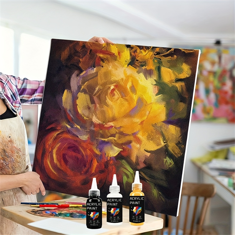 Acrylic Paint Set 6 Colors 50m - Resin Pigment Set บทวิจารณ์และราคา