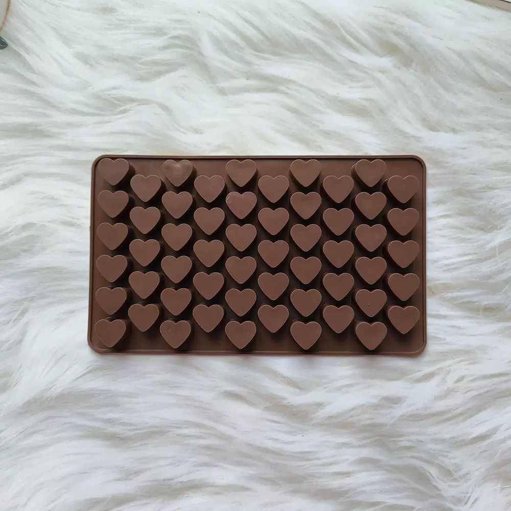 55Cavities Small Heart Silicon - Silicone Mold Tray บทวิจารณ์และราคา