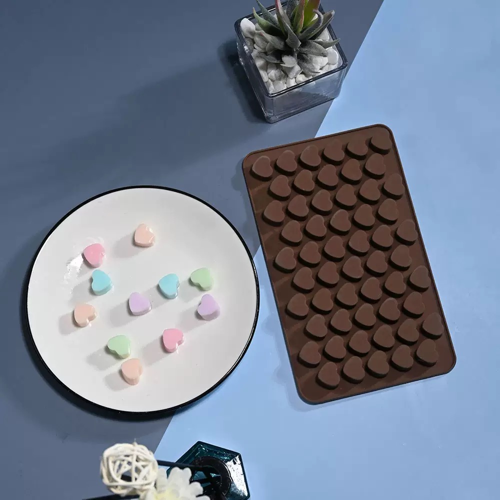 55Cavities Small Heart Silicon - Silicone Mold Tray บทวิจารณ์และราคา