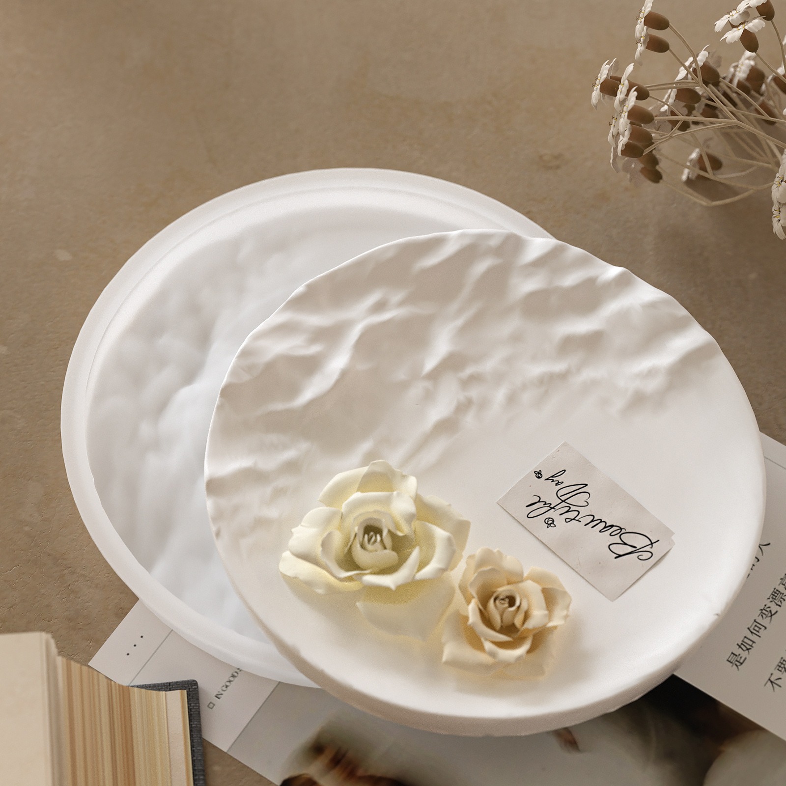 INS Irregular Ripple Large Cir - Resin Ocean Wave Mold บทวิจารณ์และราคา