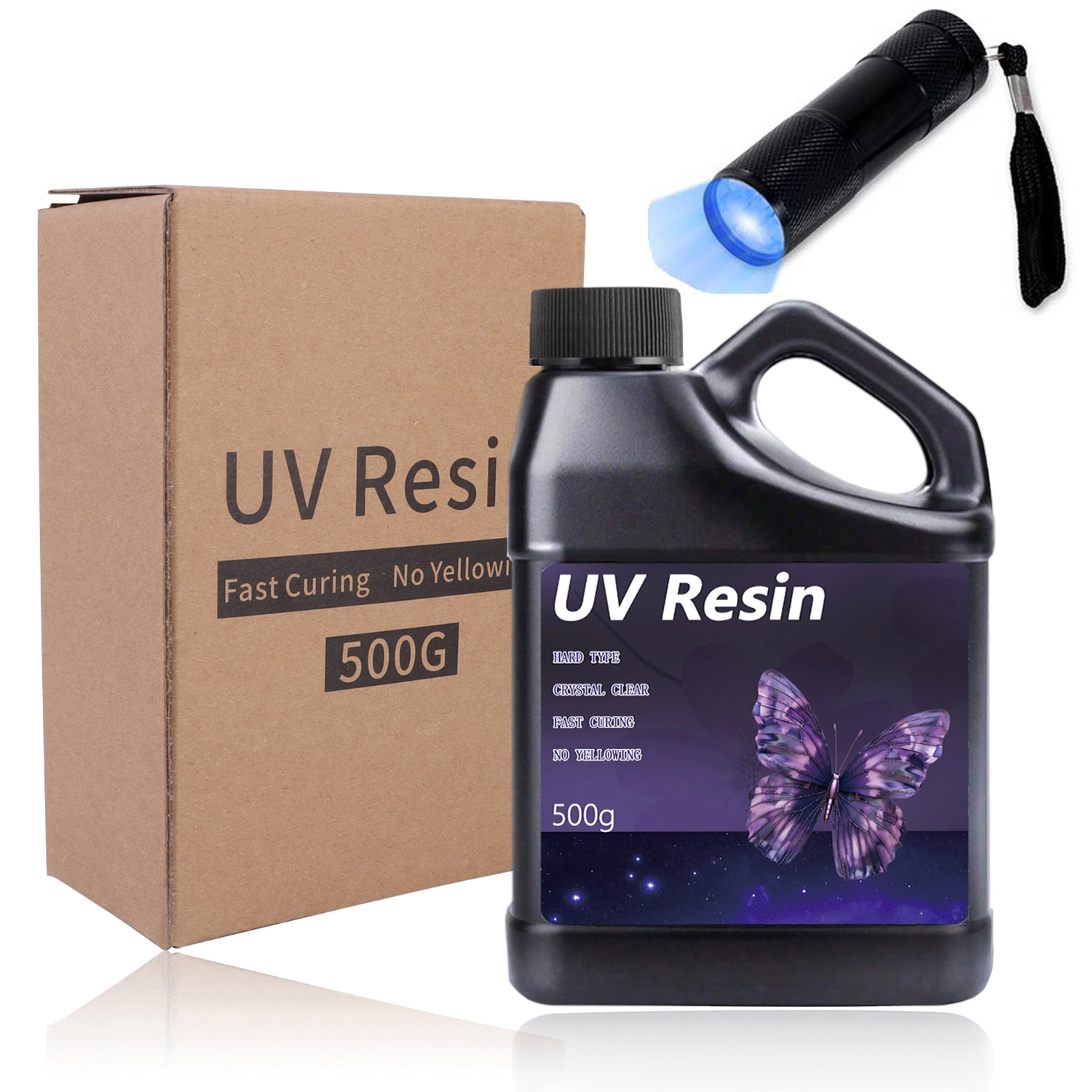 UV Resin-Bulk Upgraded Crystal - Epoxy Uv Resin Kit บทวิจารณ์และราคา