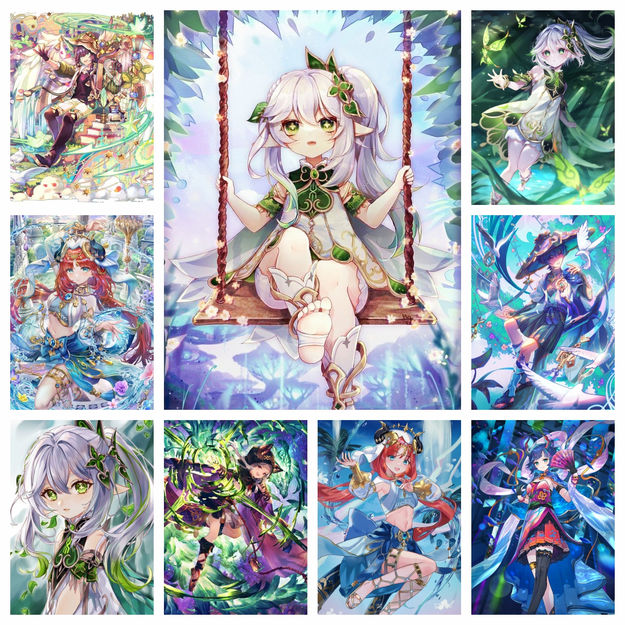 Anime Genshin Impact Full Dril - Resin Craft Genshin บทวิจารณ์และราคา