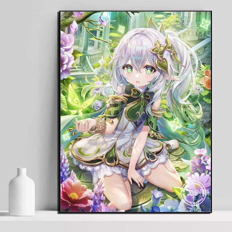 Anime Genshin Impact Full Dril - Resin Craft Genshin บทวิจารณ์และราคา