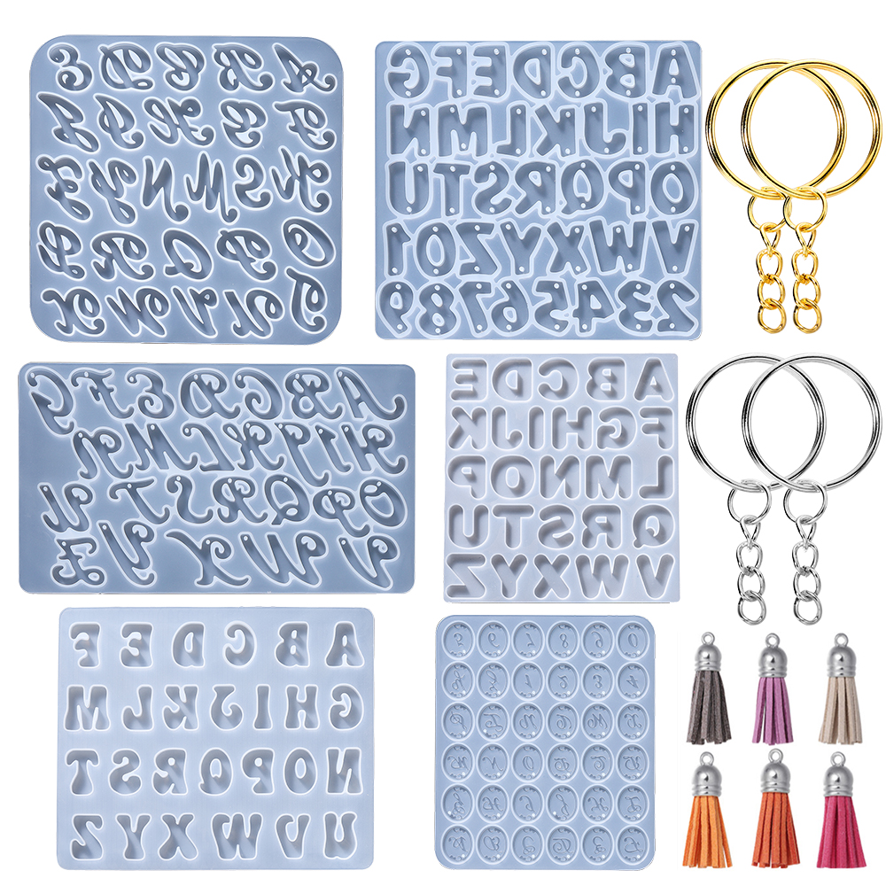 Alphabet Epoxy Resin Silicone  - Epoxy Uv Resin Kit บทวิจารณ์และราคา
