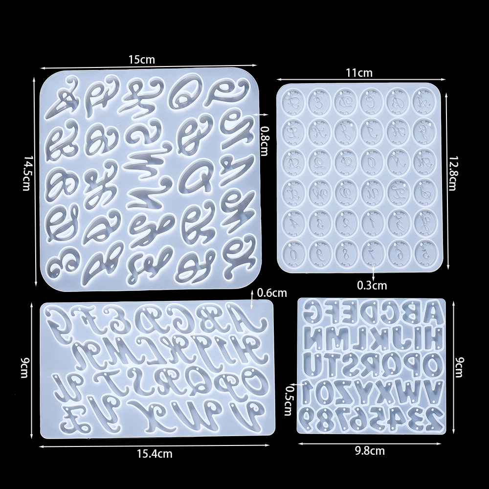 Alphabet Epoxy Resin Silicone  - Epoxy Uv Resin Kit บทวิจารณ์และราคา
