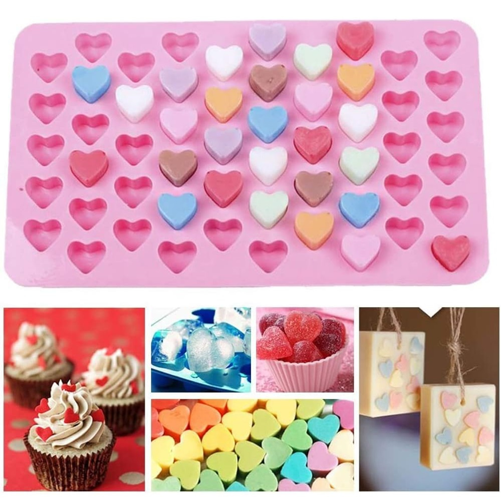 7Pcs Candy Silicone Moulds wit - Silicone Mold Tray บทวิจารณ์และราคา