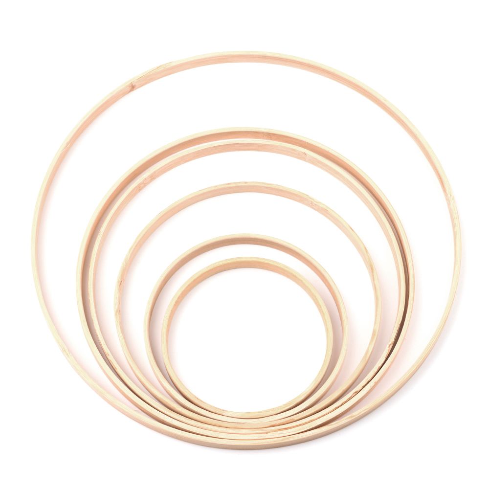 10Pcs 10/12/15/18/20/26cm Ring - Wood Ring Blank บทวิจารณ์และราคา