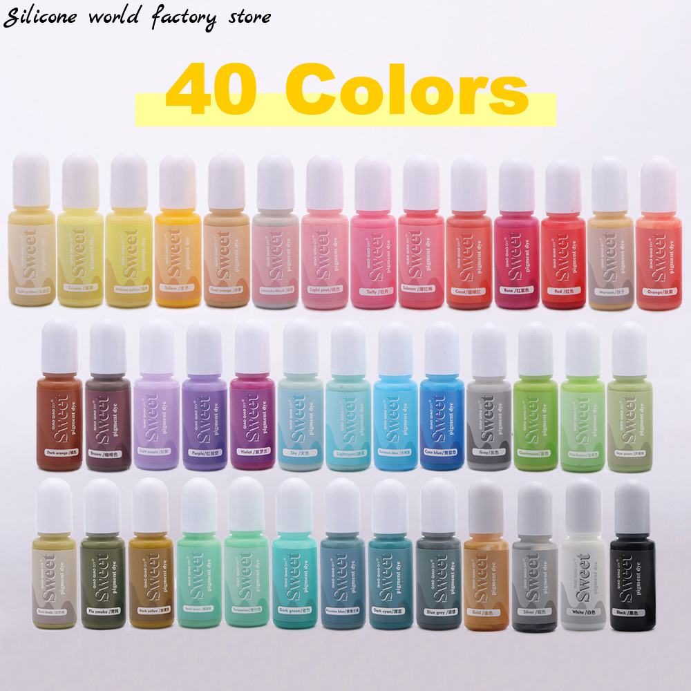 Silicone world 10ML Solid Colo - Resin Dye Alcohol บทวิจารณ์และราคา