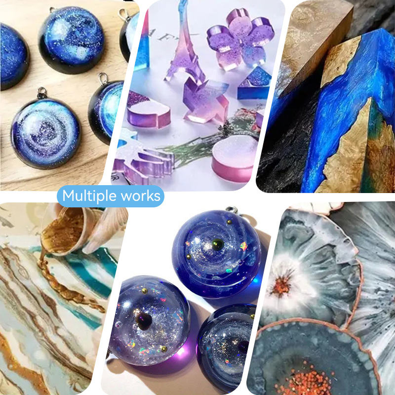 Starry Sky Epoxy Resin Pigment - Resin Pigment Set บทวิจารณ์และราคา