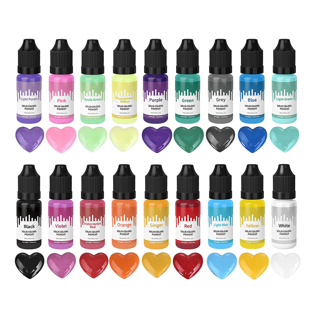 18Colors 10ml Macaron Solid Pa - Epoxy Uv Resin Kit บทวิจารณ์และราคา