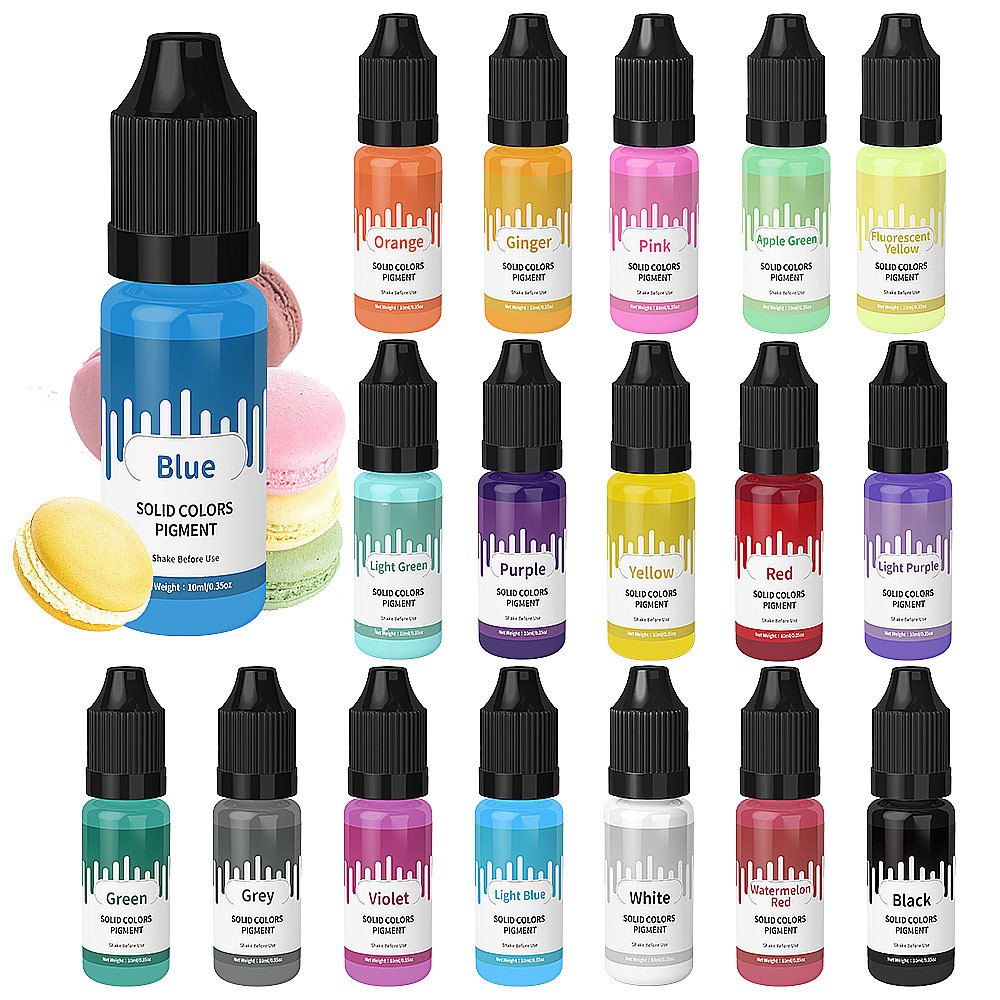 18Colors 10ml Macaron Solid Pa - Epoxy Uv Resin Kit บทวิจารณ์และราคา