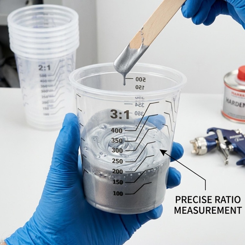 Transparent Plastic Measuring  - Mixing Cup Silicone บทวิจารณ์และราคา
