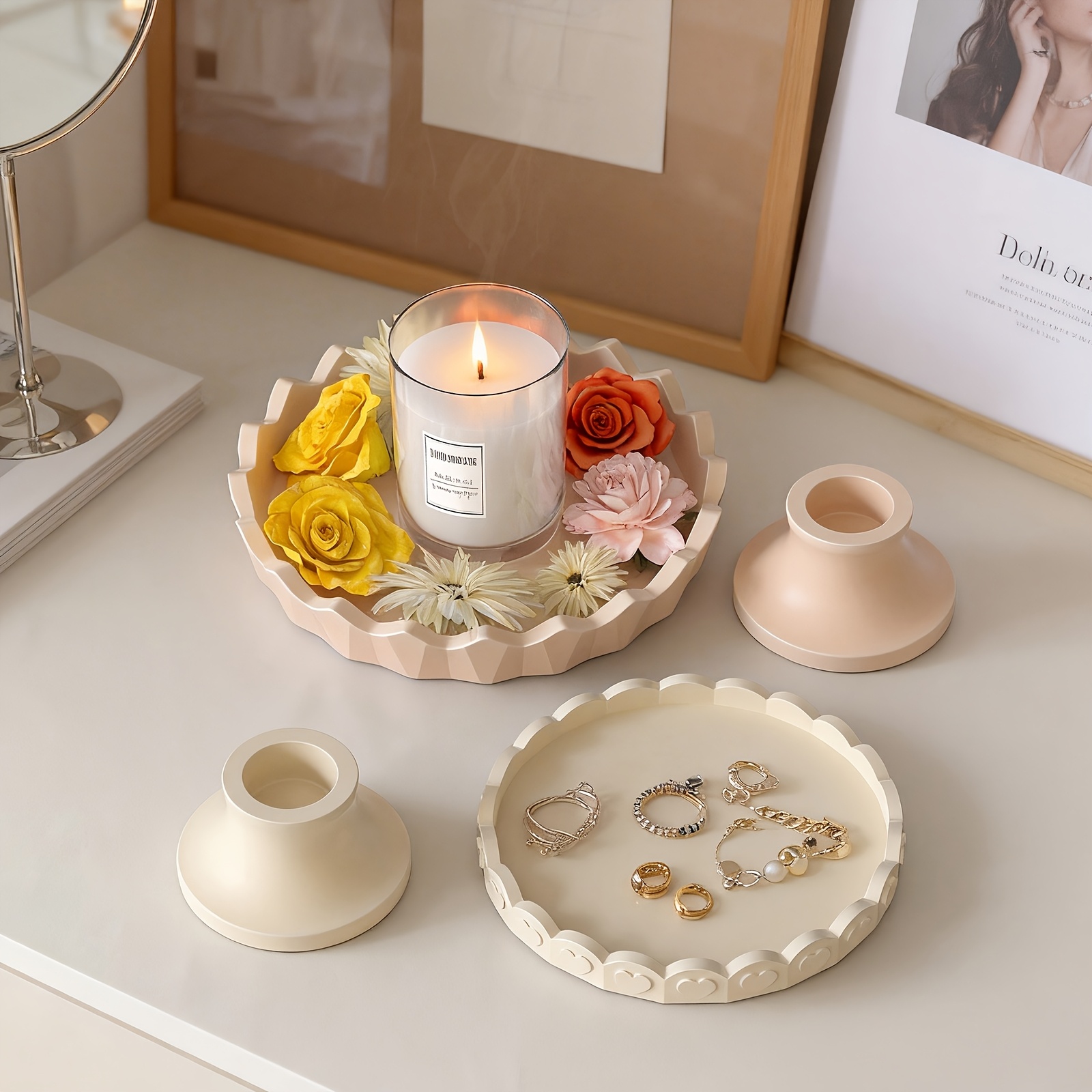 2pcs Silicone Tray Mold Set, R - Resin Craft Ideas บทวิจารณ์และราคา