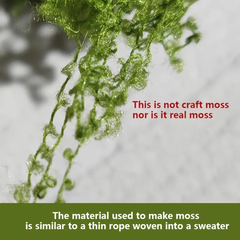 about 20g Artificial Green Pla - Terrarium Moss Art บทวิจารณ์และราคา