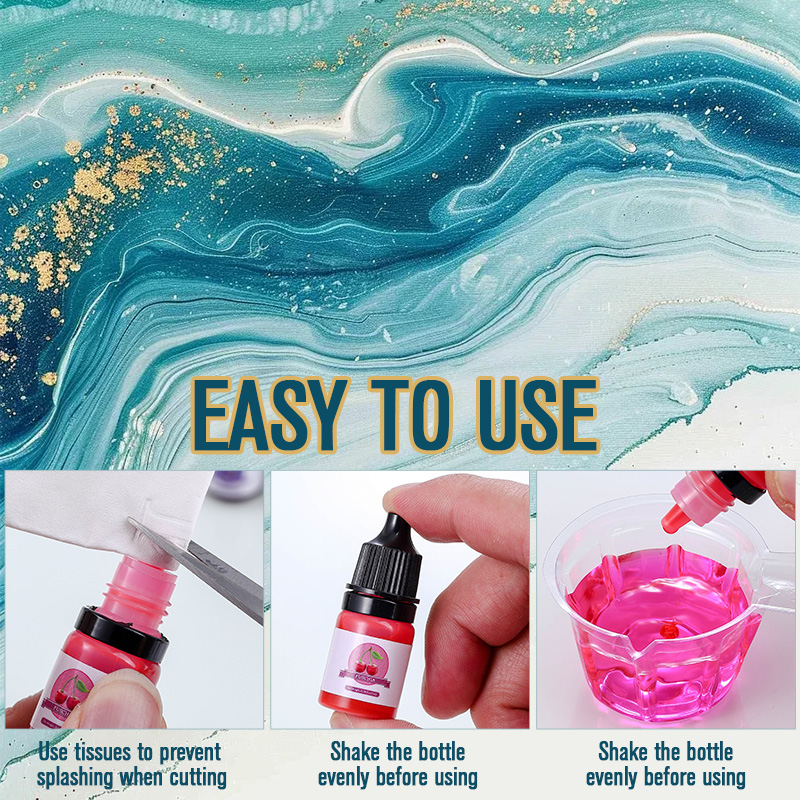 Epoxy Resin Color Pigment 24 V - Gold Foil Flakes บทวิจารณ์และราคา