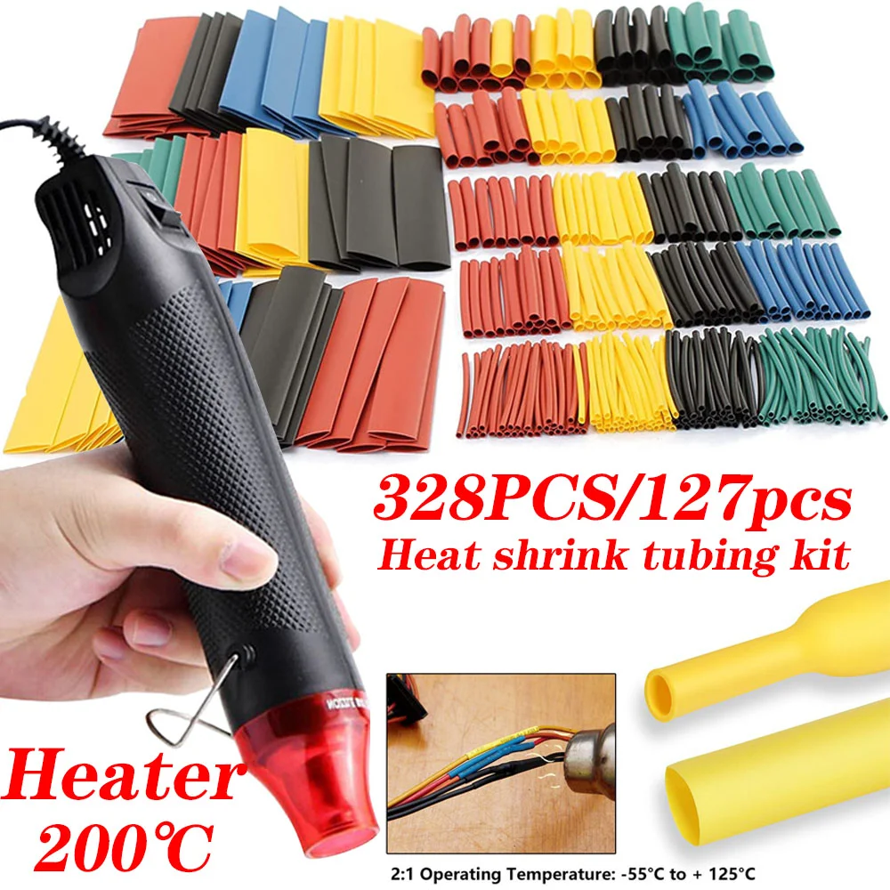 580/530/127PCS Heat Shrink Tub - Heat Gun Small บทวิจารณ์และราคา