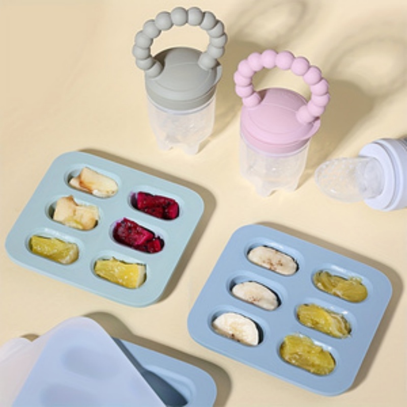 2pcs/set Baby Feeding Set: Fru - Silicone Mold Tray บทวิจารณ์และราคา