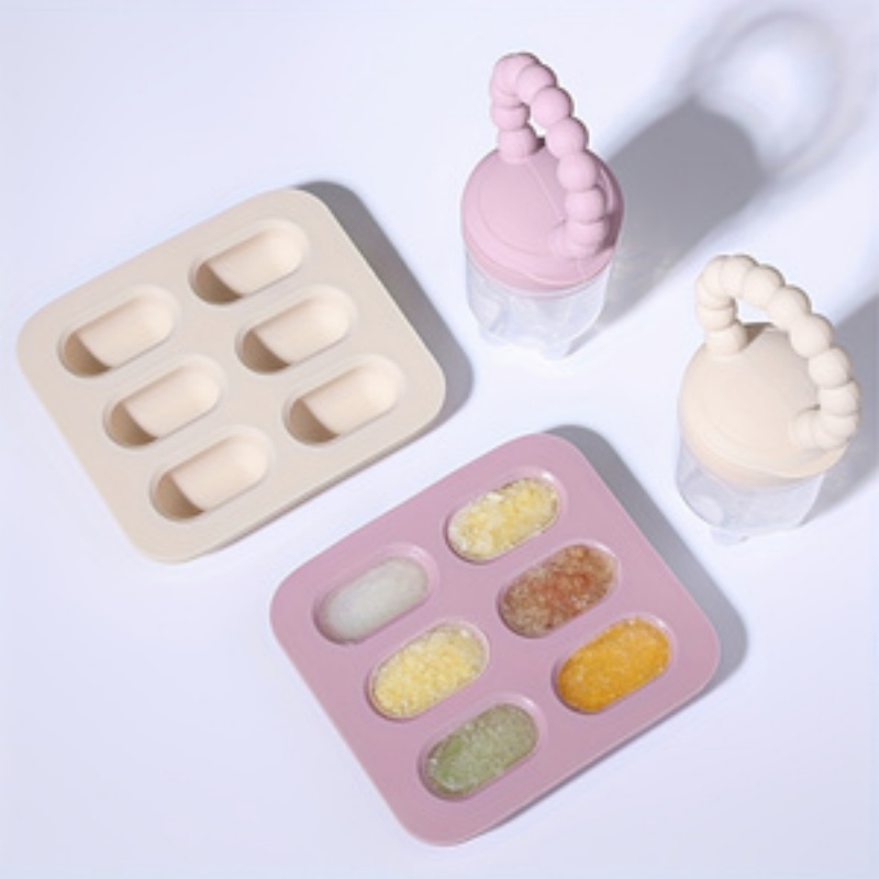 2pcs/set Baby Feeding Set: Fru - Silicone Mold Tray บทวิจารณ์และราคา
