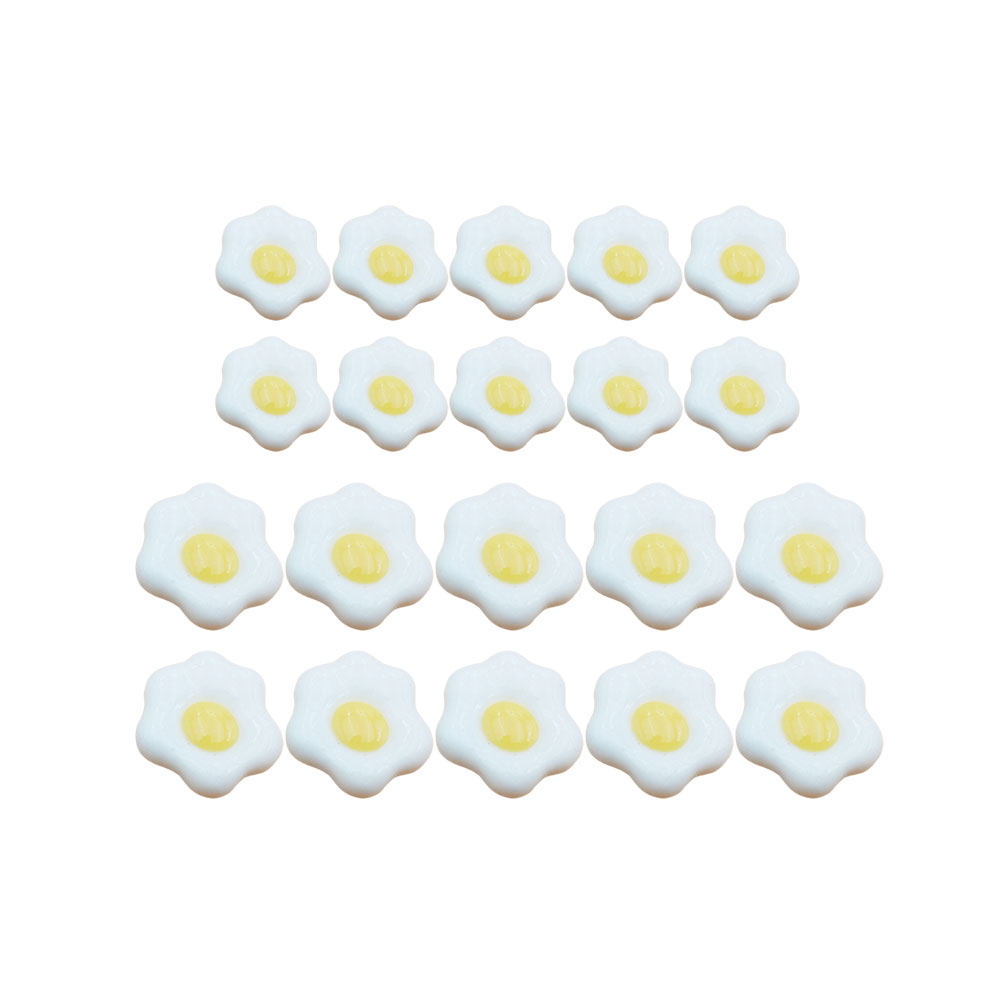 20Pcs Egg Resin DIY Craft Acce - Resin Craft Material บทวิจารณ์และราคา
