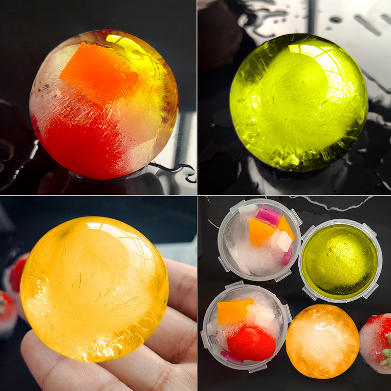 Large Ice Mould 5CM Whiskey Ro - Coaster Mold Round บทวิจารณ์และราคา