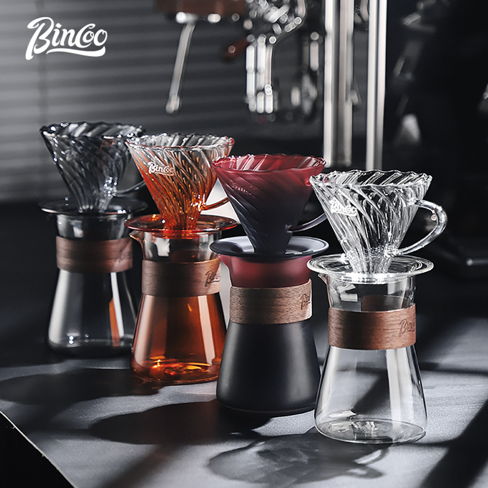 Bincoo Pour Over Coffee Maker  - Mixing Cup Silicone บทวิจารณ์และราคา