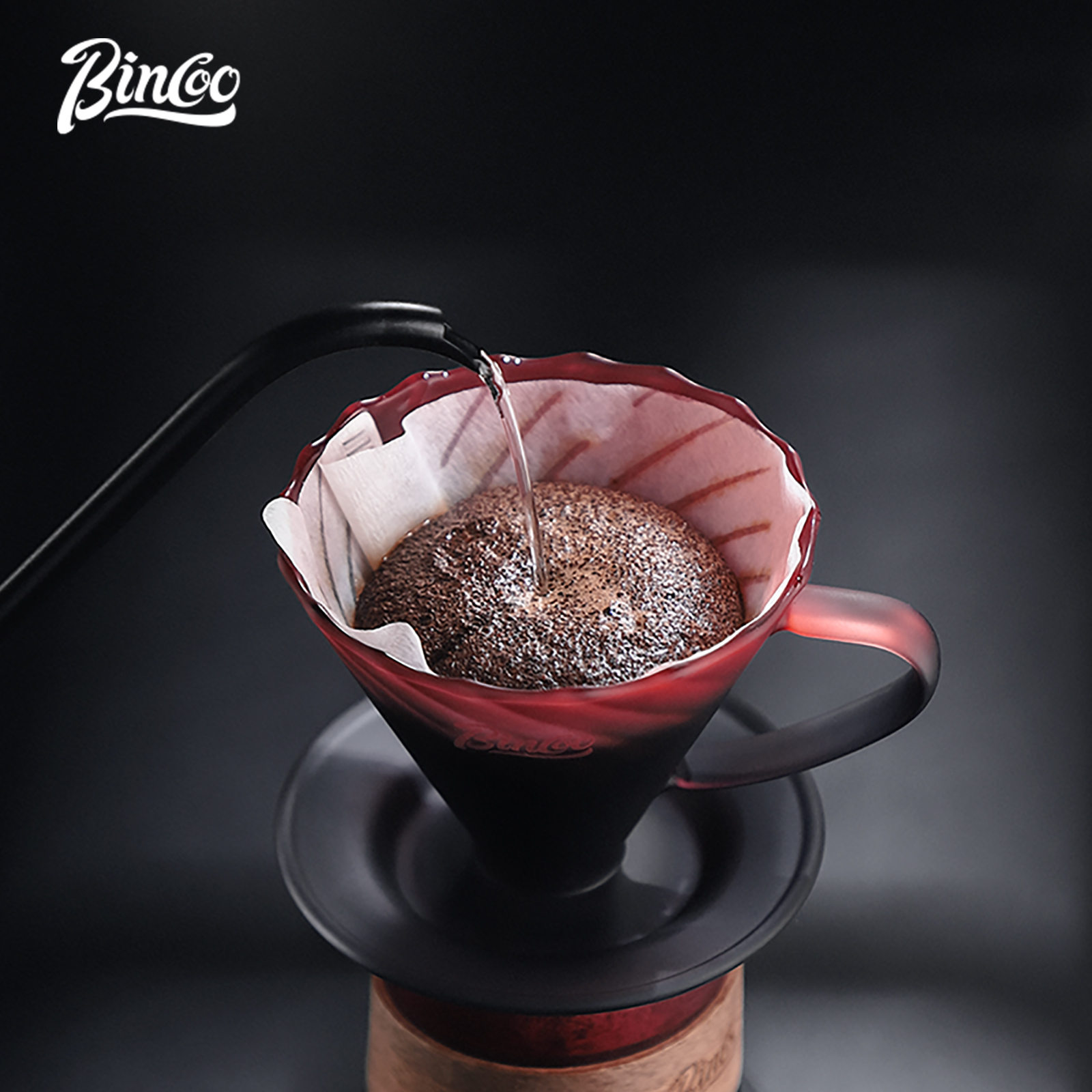 Bincoo Pour Over Coffee Maker  - Mixing Cup Silicone บทวิจารณ์และราคา