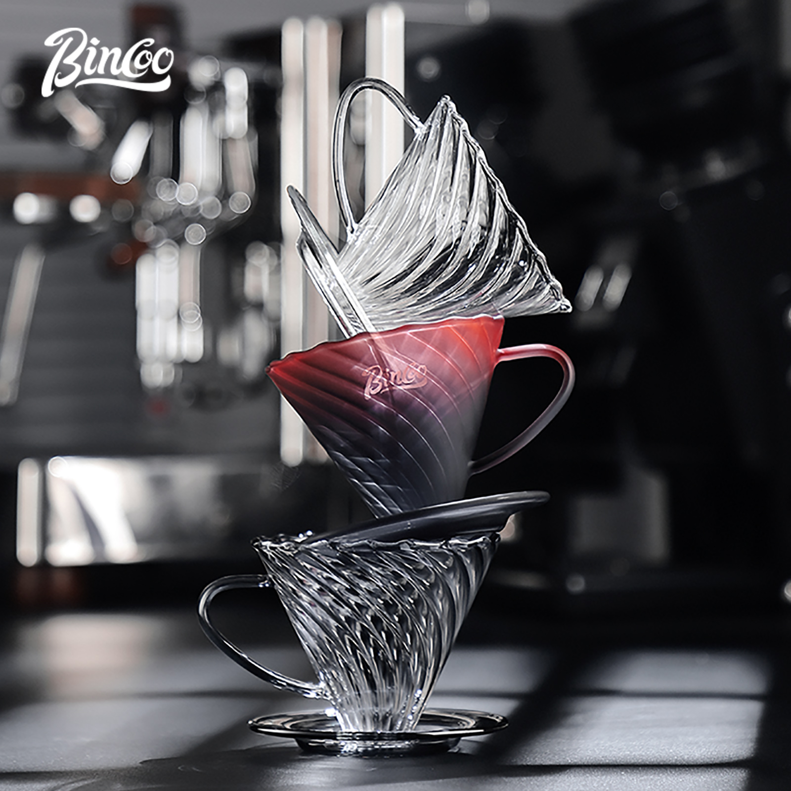 Bincoo Pour Over Coffee Maker  - Mixing Cup Silicone บทวิจารณ์และราคา