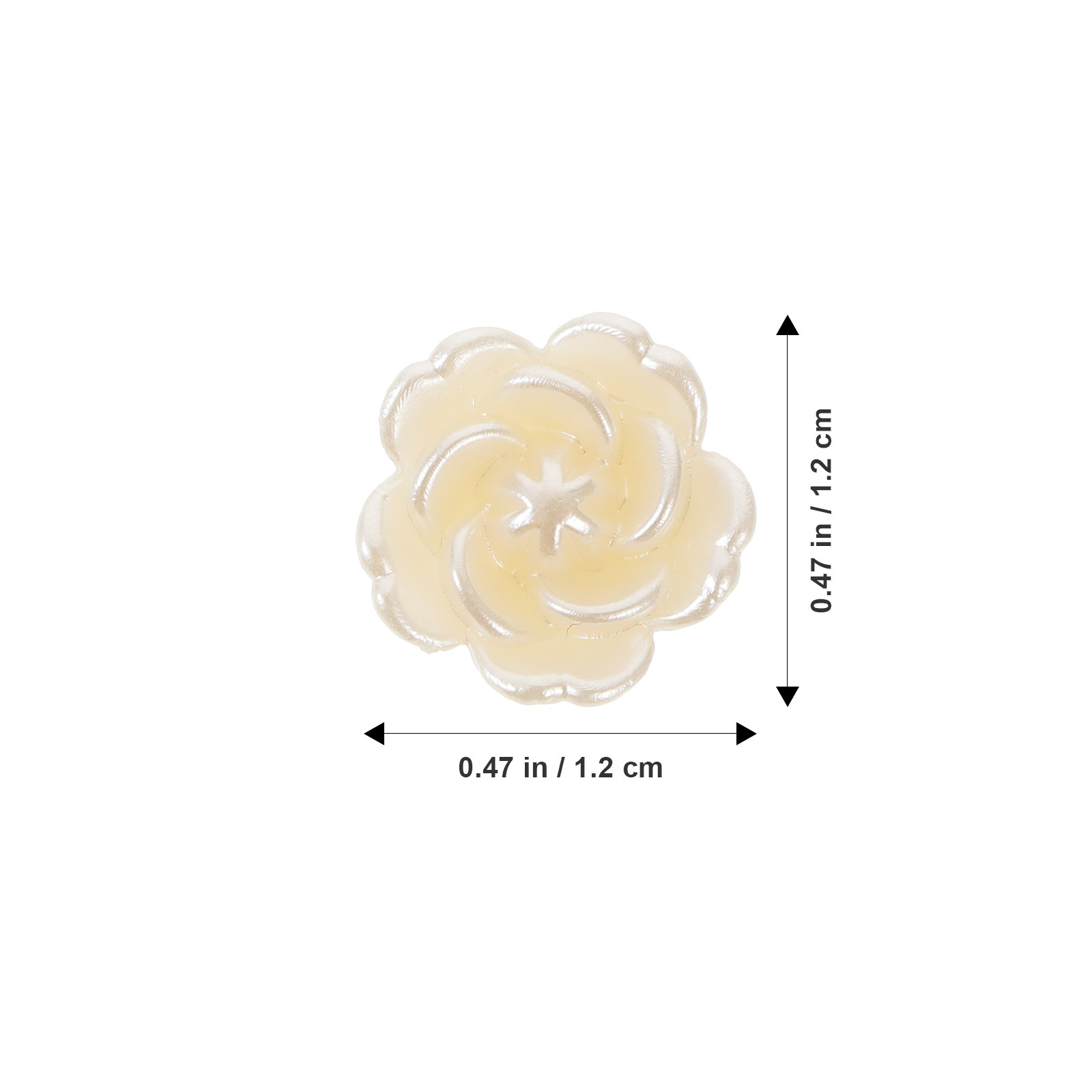 100Pcs Resin Rose Charms Handc - Resin Craft Material บทวิจารณ์และราคา
