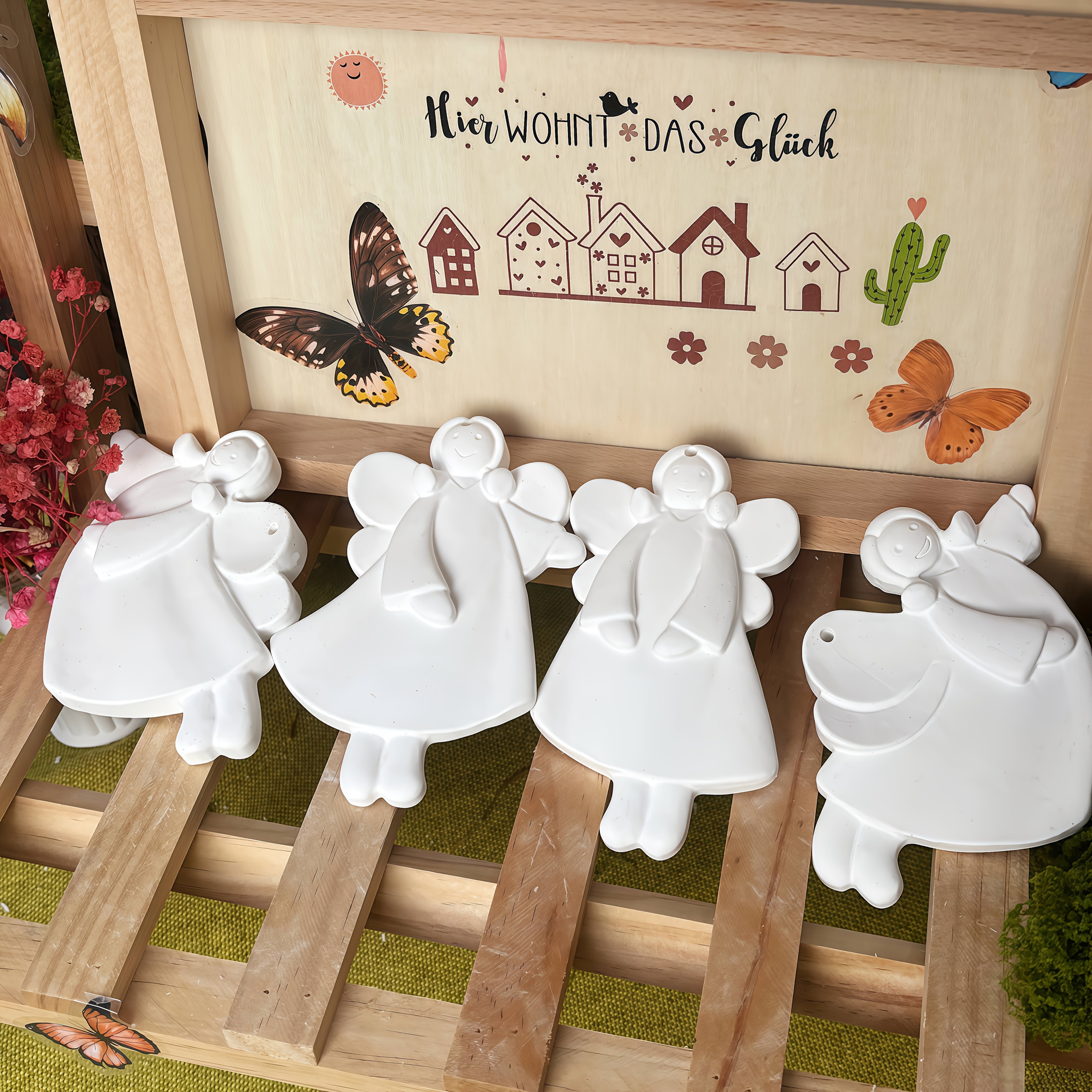 4pcs Angel Pendant Mold, Resin - Resin Craft Ideas บทวิจารณ์และราคา