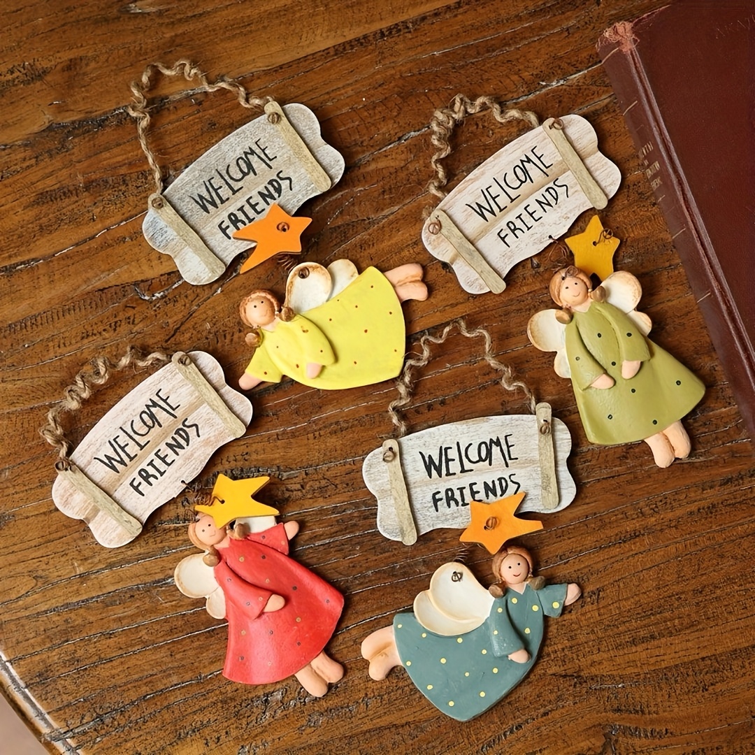 4pcs Angel Pendant Mold, Resin - Resin Craft Ideas บทวิจารณ์และราคา