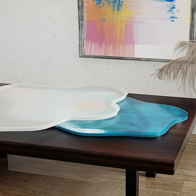 2026-Large 61cm Irregular tray - Resin Ocean Wave Mold บทวิจารณ์และราคา