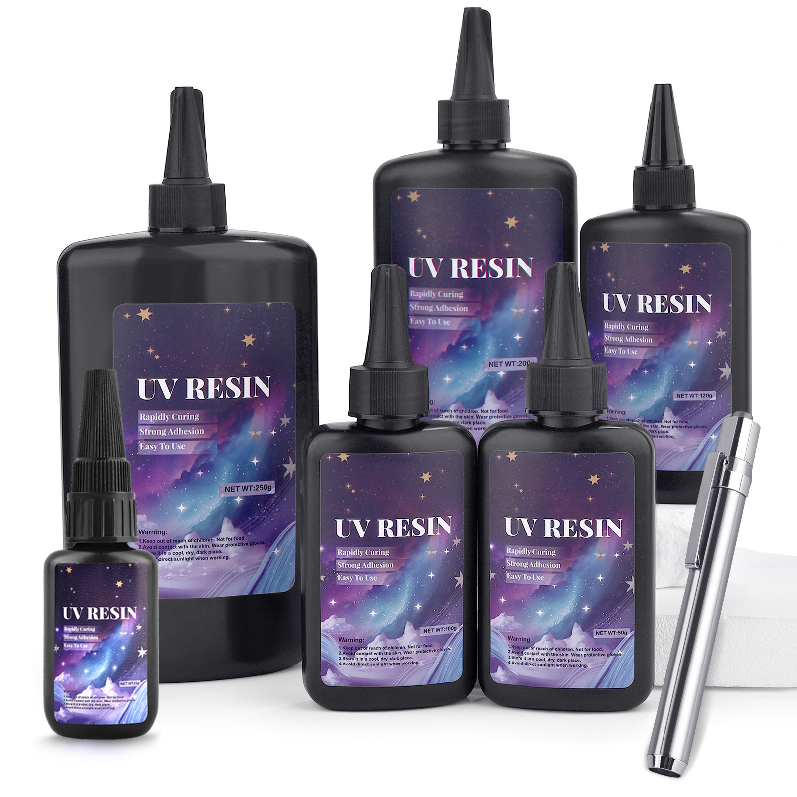 25/50/100/120/200/250g UV Fix  - Epoxy Uv Resin Kit บทวิจารณ์และราคา