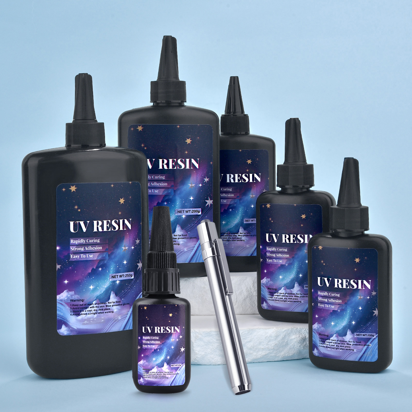 25/50/100/120/200/250g UV Fix  - Epoxy Uv Resin Kit บทวิจารณ์และราคา