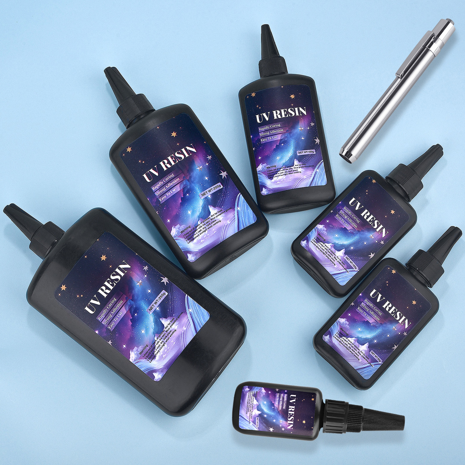 25/50/100/120/200/250g UV Fix  - Epoxy Uv Resin Kit บทวิจารณ์และราคา