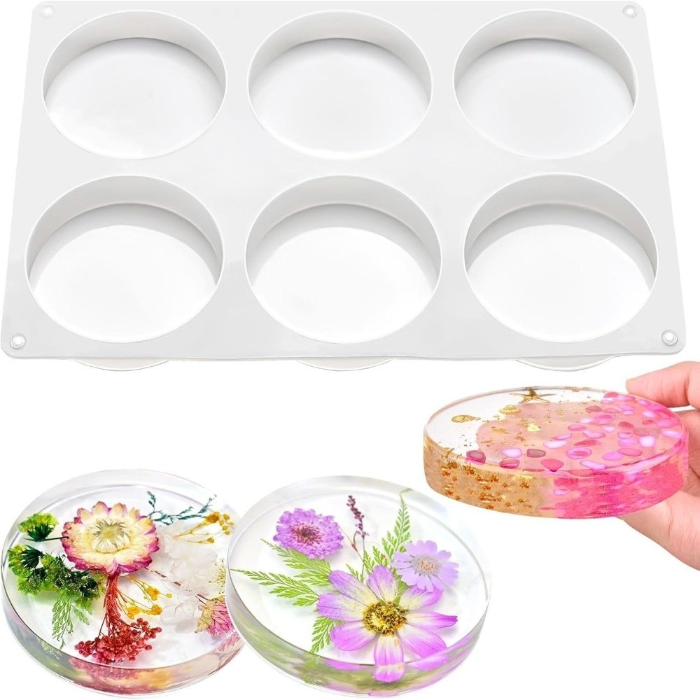 Creative Coasters Silicone Mol - Coaster Mold Round บทวิจารณ์และราคา