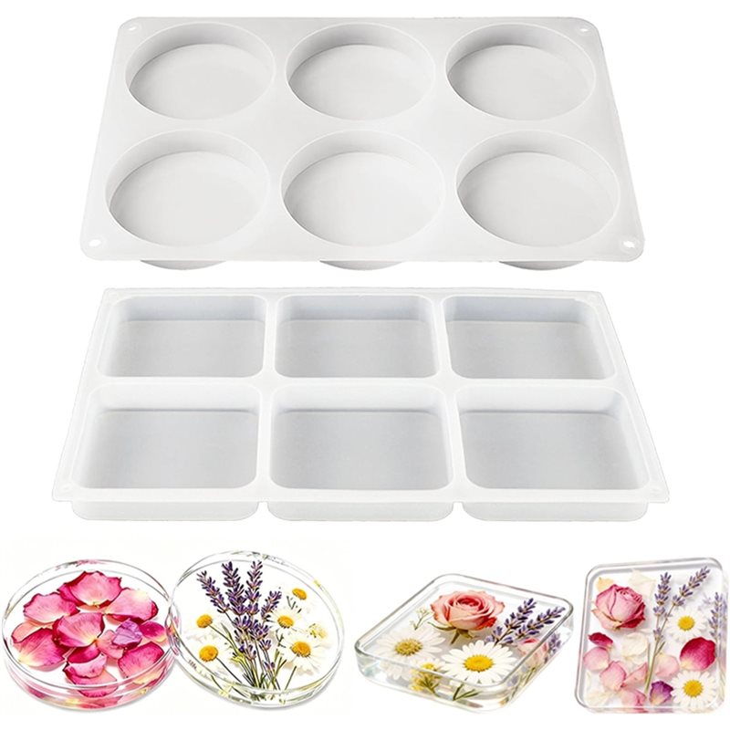 A25I-12-Cavity Extra Deep Coas - Coaster Mold Round บทวิจารณ์และราคา