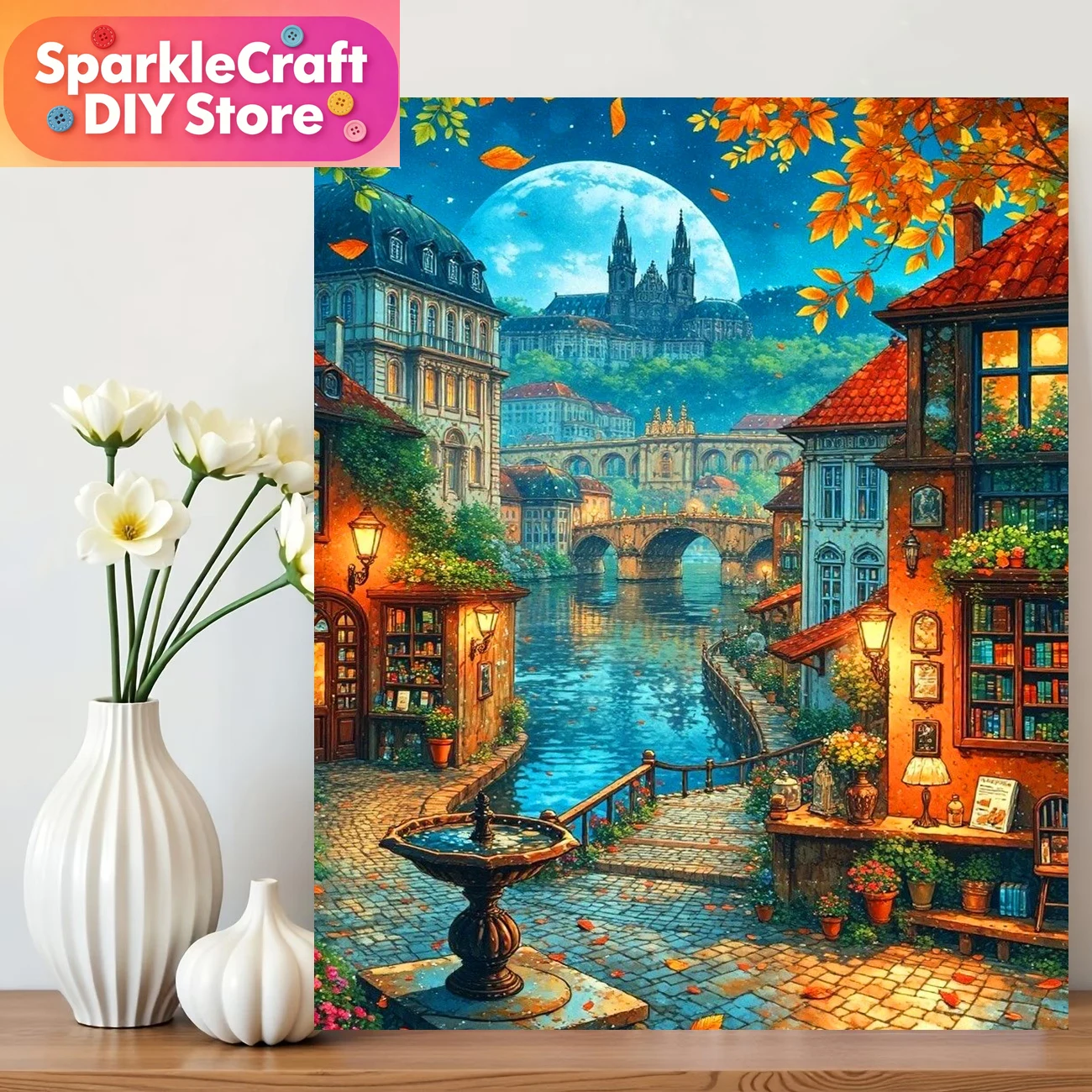 1pc frameless  Diamond Paintin - Resin Craft Kit บทวิจารณ์และราคา