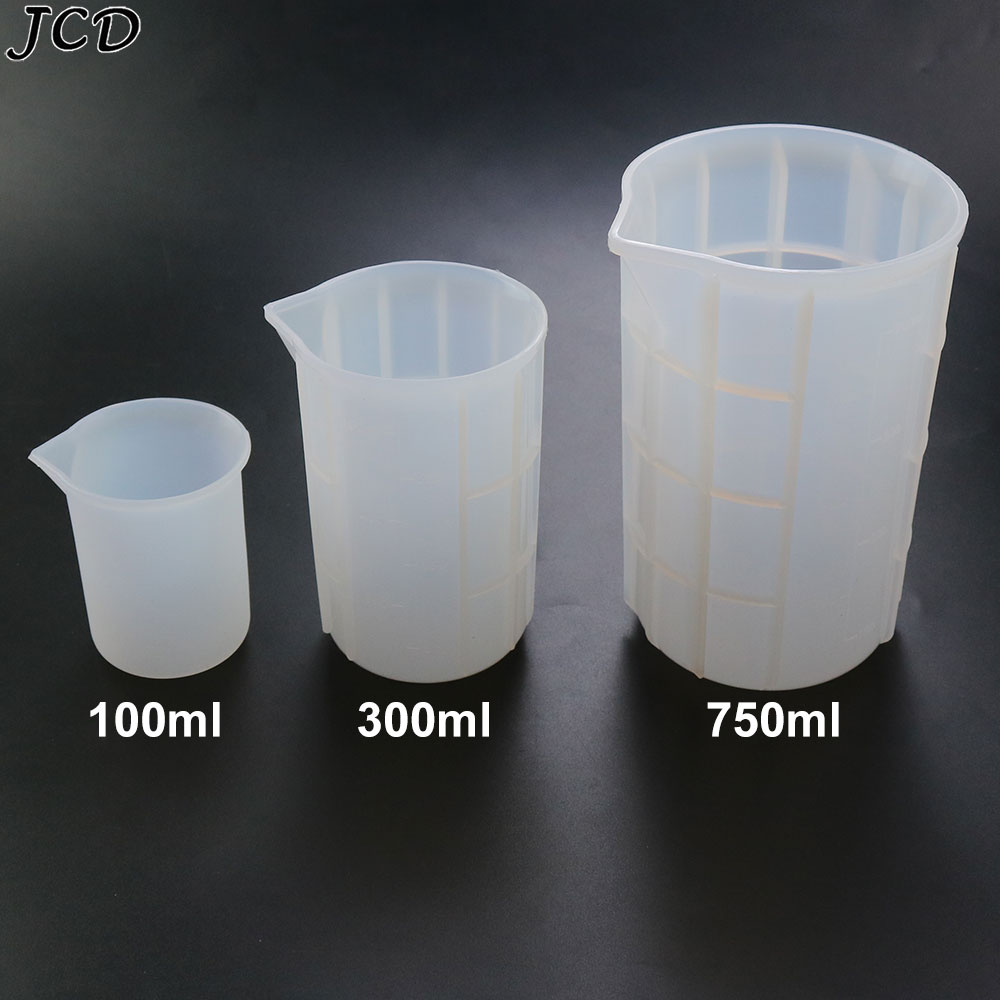 JCD 100ML/300ML/750ML Silicone - Mixing Cup Silicone บทวิจารณ์และราคา