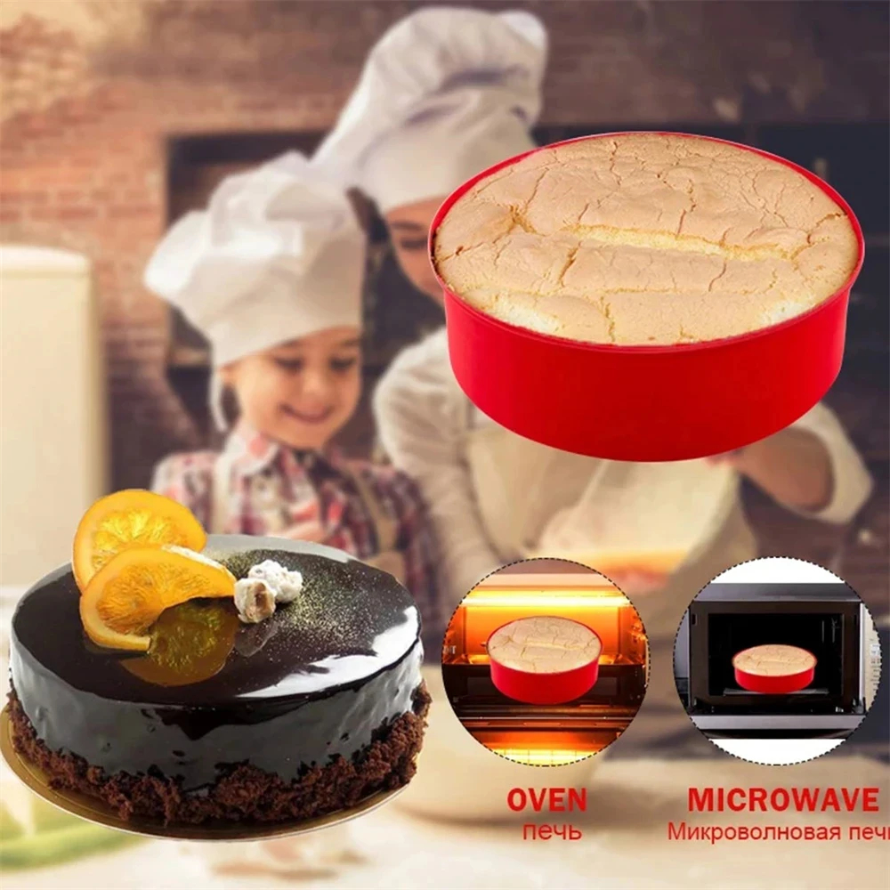 Silicone Cake Mold 4/6/8Inch R - Coaster Mold Round บทวิจารณ์และราคา