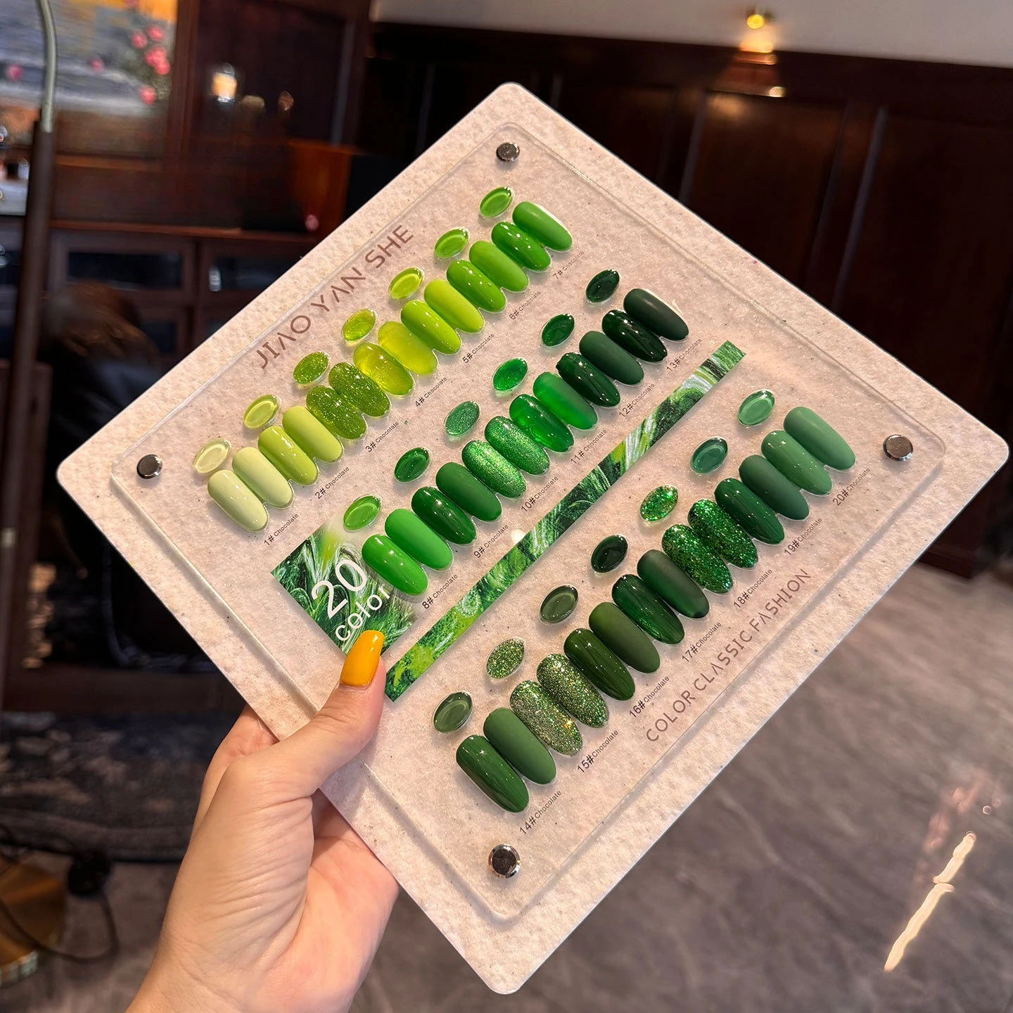 20Pcs/Set Purple Green Blue Co - Resin Glitter Pack บทวิจารณ์และราคา