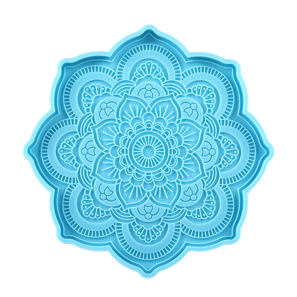 Mandala Coaster Silicone Mold  - Coaster Mold Round บทวิจารณ์และราคา