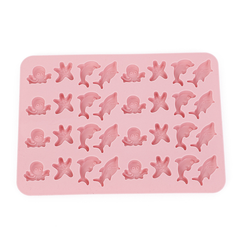 Mix Fruit Animal Silicone Choc - Silicone Mold Tray บทวิจารณ์และราคา