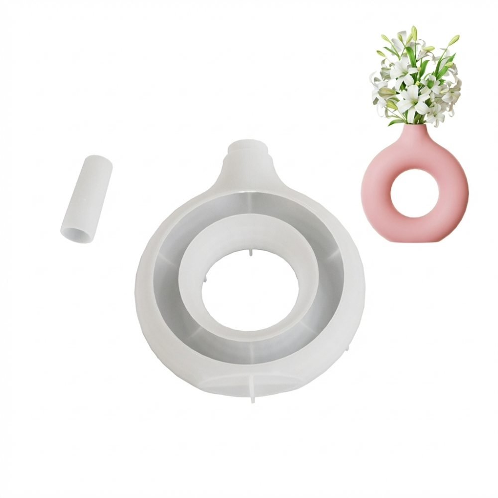 Oval Stripe Silicone Vase Mold - Resin Craft Workshop บทวิจารณ์และราคา