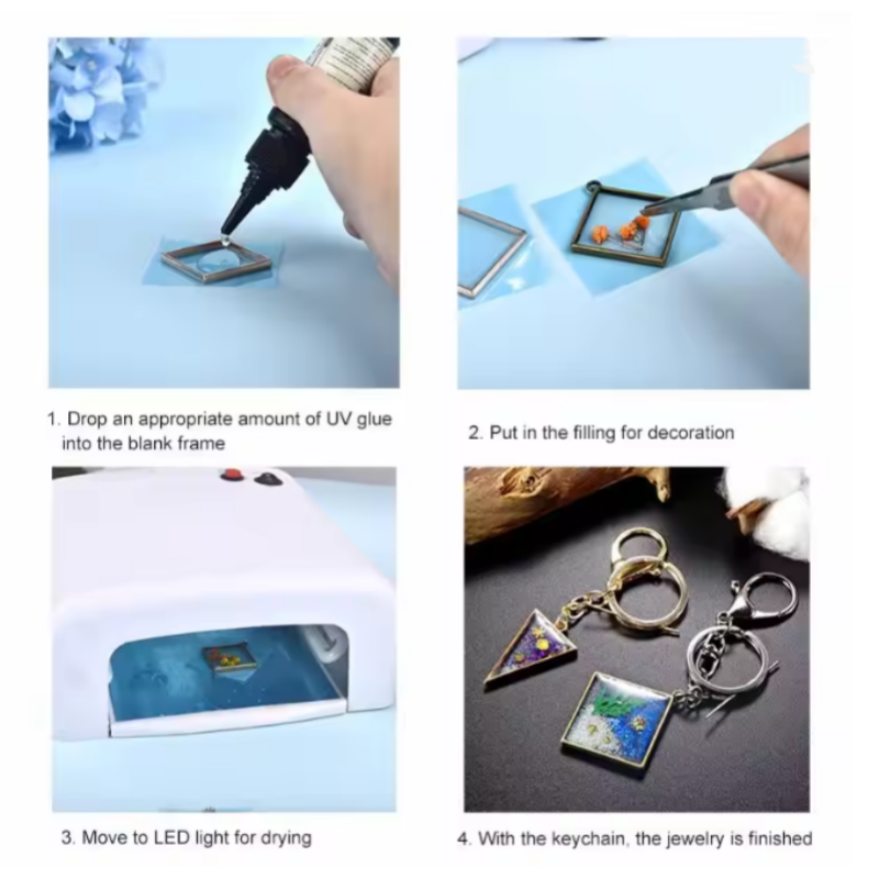 100g UV Resin Clear,Hard,Upgra - Epoxy Uv Resin Kit บทวิจารณ์และราคา