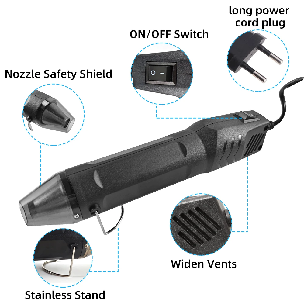 300W EU Hot Air Gun Soldering  - Heat Gun Small บทวิจารณ์และราคา